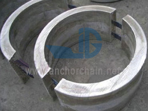 Aluminijasta anoda tipa zapestnice