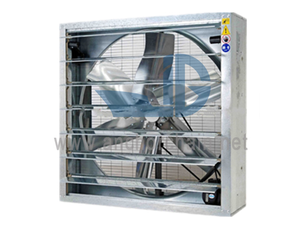 DFBZ stenski kvadratni aksialni ventilator