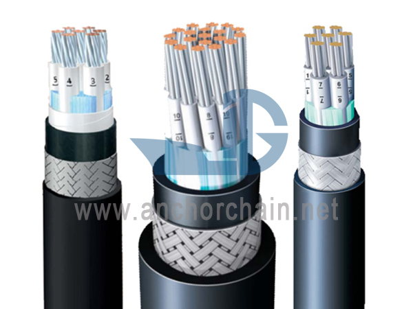 JIS C3410 oklepni ladijski krmilni kabel