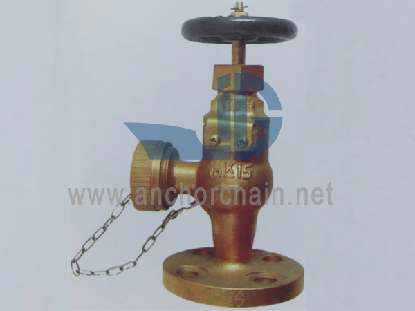 Pomorski bronasti cevni ventil JIS F7334 5K 10K (DN50-DN65)