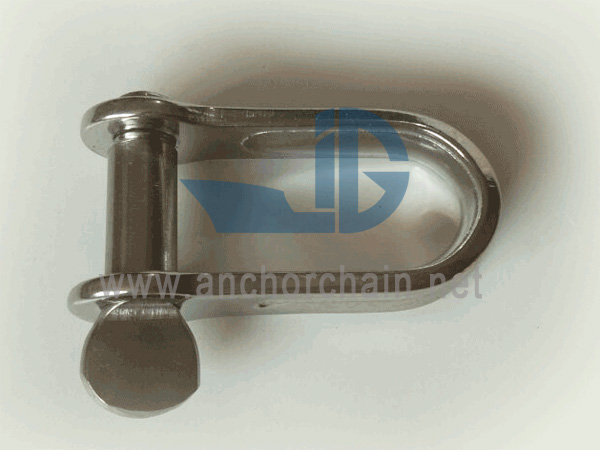 Plate Dee Shackle, SS304 ALI SS316