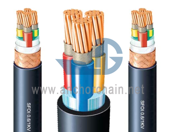 SFOI Požarno odporni ladijski napajalni kabel 0,61KV