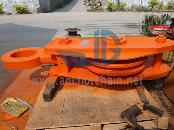 Jekleni jekleni bloki Marine Wire Double Wheel Series ZHC
